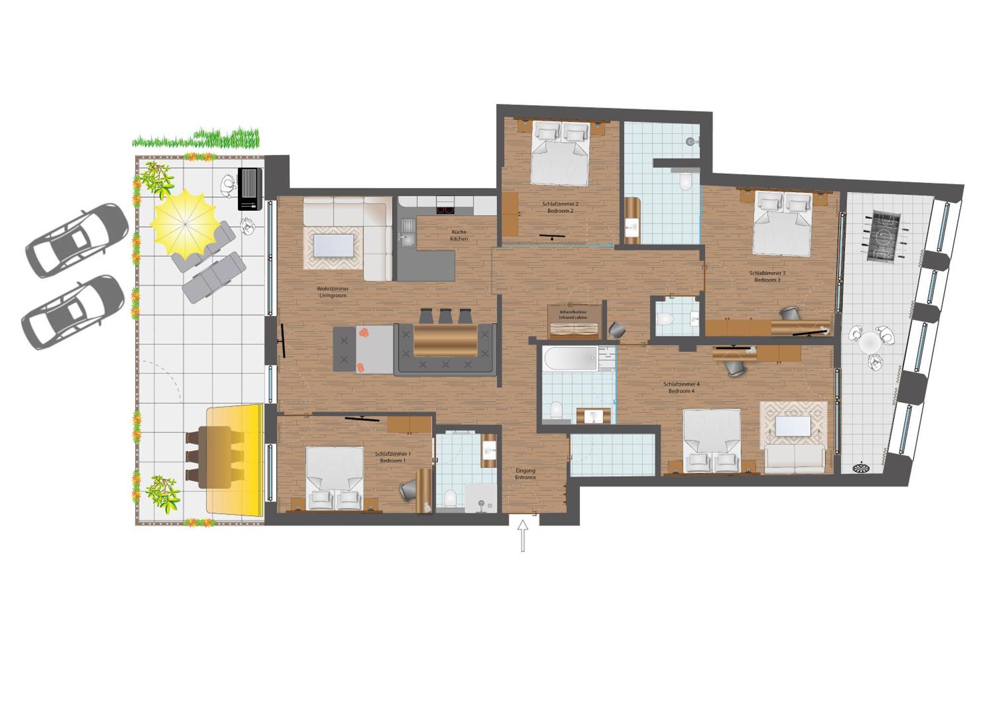 Apartmenthaus Goldeck Ried im Oberinntal Εξωτερικό φωτογραφία